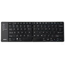 【中古】バッファロー Bluetooth 3.0対応 モバイルワイヤレスキーボード 折りたたみタイプ BSKBB700BK