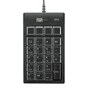 【中古】(非常に良い)サンワサプライ プログラマブルテンキー NT-19UH2BKN