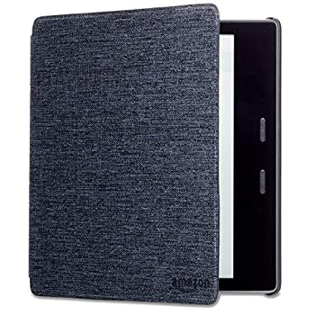 【中古】純正 Kindle Oasis (第9世代) 用 ファブリックカバー チャコールブラック