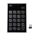 【中古】(非常に良い)サンワサプライ ワイヤレスUSBテンキー NT-WL21BK