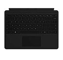 【中古】(非常に良い)マイクロソフト Surface Pro X キーボード 英字配列/ブラック QJW-00021