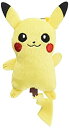 【中古】(非常に良い)ポケモン ピカチュウ ぬいぐるみバッジ 高さ12cm