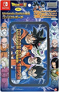 【中古】（非常に良い）NINTENDO SWITCH 専用 コンパクトポーチ ドラゴンボール超 ブルー
