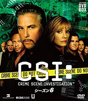 【中古】（非常に良い）CSI：科学捜査班　コンパクト　DVD‐BOX　シーズン6 [DVD]