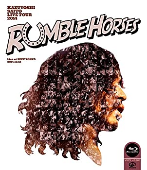【中古】(非常に良い)KAZUYOSHI SAITO LIVE TOUR 2014 RUMBLE HORSESLive at ZEPP TOKYO 2014.12.12 (Blu-ray通常盤) 【中古】(非常に良い)KAZUYOSHI SAITO LIVE TOUR 2014 RUMBLE HORSESLive at ZEPP TOKYO 2014.12.12 (Blu-ray通常盤)