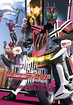 【中古】仮面ライダーディケイド VOL.4 [DVD]【メーカー名】TOEI COMPANY LTD.(TOE)(D)【メーカー型番】【ブランド名】東映ビデオ【商品説明】仮面ライダーディケイド VOL.4 [DVD]中古品のため使用に伴うキズ等がございますが、問題なくご使用頂ける商品です。画像はイメージ写真ですので商品のコンディション、付属品の有無については入荷の度異なります。当店にて、動作確認・点検・アルコール等のクリーニングを施しております。中古品のため限定特典や補償等は、商品名、説明に記載があっても付属しておりません予めご了承下さい。当店では初期不良に限り、商品到着から7日間は返品を 受付けております。他モールとの併売品の為、完売の際はご連絡致しますのでご了承ください。ご注文からお届けまで1、ご注文⇒ご注文は24時間受け付けております。2、注文確認⇒ご注文後、当店から注文確認メールを送信します。3、お届けまで3〜10営業日程度とお考え下さい。4、入金確認⇒前払い決済をご選択の場合、ご入金確認後、配送手配を致します。5、出荷⇒配送準備が整い次第、出荷致します。配送業者、追跡番号等の詳細をメール送信致します。6、到着⇒出荷後、1〜3日後に商品が到着します。　※離島、北海道、九州、沖縄は遅れる場合がございます。予めご了承下さい。お電話でのお問合せは少人数で運営の為受け付けておりませんので、メールにてお問合せお願い致します。営業時間　月〜金　10:00〜17:00お客様都合によるご注文後のキャンセル・返品はお受けしておりませんのでご了承下さい。