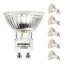 【中古】DiCUNO LED電球 GU10口金 50W形ハロゲン相当(5W) 電球色 3000K 500lm AC100-240V LEDスポットライト 6個セ...
