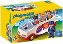 【中古】(未使用品)Playmobil 1.2.3 Airport Shuttle Bus