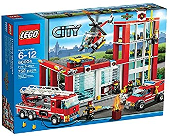 【中古】(非常に良い)レゴ (LEGO) シティ ファイヤーステーション 60004