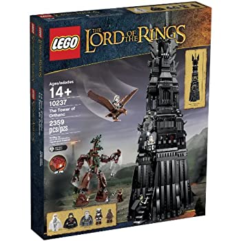 【中古】LEGO 10237 Lord of the Rings The Tower of Orthanc Building Set