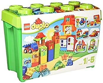 【中古】レゴ (LEGO) デュプロ みどりのコンテナスーパーデラックス 10580