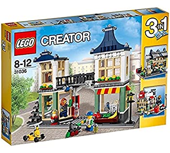 【中古】レゴ (LEGO) クリエイター おもちゃ屋と町の小さなお店 31036