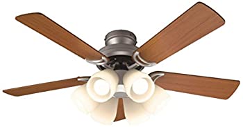 【中古】オーデリック LEDシーリングファン(LED電球一般形4.5W×6・電球色) 5枚羽根(リバーシブル) リモコン付き SH9071LDR W