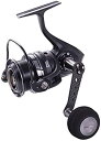 【中古】アブガルシア(Abu Garcia) スピニングリール ロキサーニ 4000SH 2018モデル シャロースプール ハイギア カーボンハンドル装備 ソルト対応