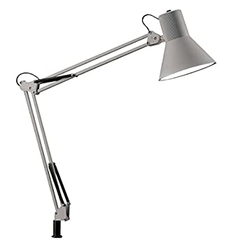 【中古】（非常に良い）Z-LIGHT LEDデスクライト グレー E26LED電球 昼白色 Z-108NGY