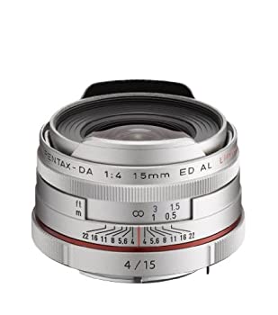 Pentax 21480 HD DA Objectif 15 mm f/4.0 Argent