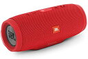 【中古】JBL CHARGE3 Bluetoothスピーカー IPX7防水/ポータブル/パッシブラジエーター搭載 レッド JBLCHARGE3REDJN