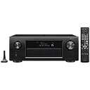 【中古】(非常に良い)Denon AVレシーバー 11.2ch HEOS機能/ハイレゾ音源対応/Dolby Atmos・DTS:X・HDCP2.2 ブラック A...