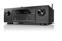 【中古】(非常に良い)Denon AVレシーバー 7.2ch Dolby Atmos/DTS:X/HEOS機能搭載 エントリークラス ブラック AVR-X140...