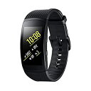 【中古】(非常に良い)Galaxy Gear Fit2 Pro ブラック / Lサイズバンド SM-R36510117JP