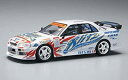 【中古】青島文化教材社 1/43 D1グランプリメモリアル No.06 BLITZ ER34 SKYLINE 4Dr 2005Ver. 完成品