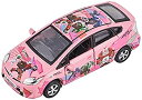 【中古】(非常に良い)TINY No.81 トヨタプリウス TVBUDDY Car ピンク ※前ドア開閉可能 完成品