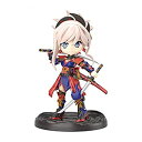 【中古】ぷちりっつ Fate/Grand Order セイバー/宮本武蔵 色分け済みプラモデル