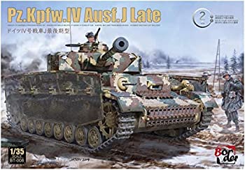【中古】（非常に良い）ボーダーモデル 1/35 ドイツ陸軍 IV号戦車 J型 最後期型 w/連結組立可動式履帯 プラモデル BT008【メーカー名】ボーダーモデル(Border Model)【メーカー型番】BT008【ブランド名】ボーダーモデル(Border Model)【商品説明】ボーダーモデル 1/35 ドイツ陸軍 IV号戦車 J型 最後期型 w/連結組立可動式履帯 プラモデル BT008組み立て塗装が必要なプラモデル。別途、接着剤や工具、塗料等が必要。1/35スケール未塗装プラスチック組み立てキットメタル砲身付属エッチングパーツ付属アクセサリー類付属中古品のため使用に伴うキズ等がございますが、問題なくご使用頂ける商品です。画像はイメージ写真ですので商品のコンディション、付属品の有無については入荷の度異なります。当店にて、動作確認・点検・アルコール等のクリーニングを施しております。中古品のため限定特典や補償等は、商品名、説明に記載があっても付属しておりません予めご了承下さい。当店では初期不良に限り、商品到着から7日間は返品を 受付けております。他モールとの併売品の為、完売の際はご連絡致しますのでご了承ください。ご注文からお届けまで1、ご注文⇒ご注文は24時間受け付けております。2、注文確認⇒ご注文後、当店から注文確認メールを送信します。3、お届けまで3〜10営業日程度とお考え下さい。4、入金確認⇒前払い決済をご選択の場合、ご入金確認後、配送手配を致します。5、出荷⇒配送準備が整い次第、出荷致します。配送業者、追跡番号等の詳細をメール送信致します。6、到着⇒出荷後、1〜3日後に商品が到着します。　※離島、北海道、九州、沖縄は遅れる場合がございます。予めご了承下さい。お電話でのお問合せは少人数で運営の為受け付けておりませんので、メールにてお問合せお願い致します。営業時間　月〜金　10:00〜17:00お客様都合によるご注文後のキャンセル・返品はお受けしておりませんのでご了承下さい。