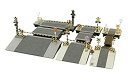 【中古】さんけい 1/220 みにちゅあーとプチ Zスケール 踏切セット MP01-108 ペーパークラフト