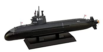 【中古】ピットロード 1/350 スカイウェーブシリーズ 海上自衛隊 潜水艦 SS-501 そうりゅう 塗装済み半完成品 JBM06