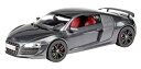 【中古】シュコー 1/43 アウディ R8 GT デイトナグレー 完成品