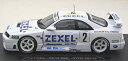 【中古】エブロ 1/43 ゼクセル スカイライン GT-R 1996 #2 43978 完成品
