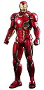 【中古】(非常に良い)ムービー・マスターピース DIECASTアベンジャーズ/エイジ・オブ・ウルトロン アイアンマン・マーク45 1/6スケール ダイキャスト製...