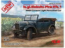 【中古】(非常に良い)ICM 1/35 ドイツ国防軍 le.gl.Pkw Kfz.1軽四輪駆動乗用車 プラモデル 35581