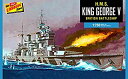 【中古】(非常に良い)HL447 1/750 WW.II イギリス海軍戦艦 キングジョージ5世 プラスチックモデルキット