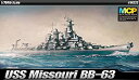 【中古】【アカデミー】14222A)1/700 米国海軍 戦艦 BB-63 ミズーリ