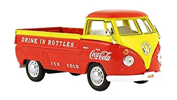 【中古】（非常に良い）Coca Cola(コカ・コーラ)シリーズ VW ピックアップ 1962 オレンジ/イエロー 1/43スケール 442338