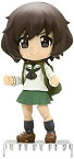 【中古】キューポッシュ ガールズ&パンツァー 劇場版 秋山優花里 制服ver. ノンスケール PVC製 塗装済み可動フィギュア