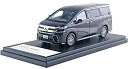 【中古】Hi Story 1/43 トヨタ ヴェルファイア ZA Gエディション 2016 バーニングブラッククリスタルシャインガラスフレーク 完成品
