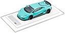 【中古】LBPERFORMAN Premium Collection 1/64 LIBERTY WALK LB-WORKS Huracan LP610 Tiffany Blue 完成品