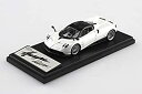 【中古】(非常に良い)スカイネット ザミニカー 1/43 パガーニ Huayra Roadster ホワイト 完成品(3)