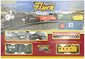 【中古】(未使用品)Bachmann Trains Pacific Flyer ready-to-run Ho Scaleトレインセット