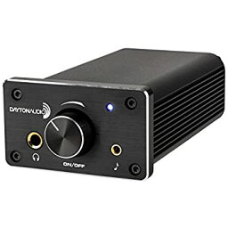 【中古】Dayton Audio DTA-120 トータル120W 大出力 ヘッドホンアンプ フロント入力 高級ミニ・バインディングポスト採用 アルミケース Tクラス 小型デジ