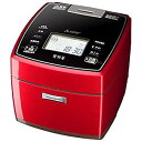 【中古】三菱電機 IHジャー炊飯器 備長炭炭炊釜 5.5合炊き ルビーレッド NJ-VX107-R
