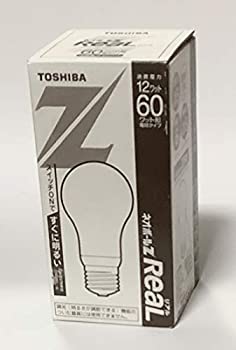 【中古】TOSHIBA ネオボールZ ReaL 電球形蛍光ランプ 電球60Wタイプ 電球色 EFA15EL/12-R-GU