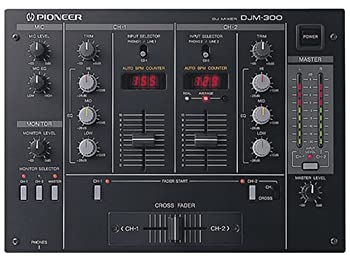 【中古】PIONEER パフォーマンスDJミキサー DJM-300 ブラック