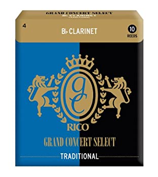 【中古】RICO リード グランドコンサートセレクト トラディショナル Bbクラリネット 強度:4(10枚入) RGC10BCL400【メーカー名】RICO【メーカー型番】RGC10BCL400【ブランド名】Rico【商品説明】RICO リード グランドコンサートセレクト トラディショナル Bbクラリネット 強度:4(10枚入) RGC10BCL400まろやかで、明朗な響き。Bbクラリネットリードの基本となるカット。入念にデザインされたティップ、サイドレール、ハートは、ノイズを減少し、音程、特に高音部を安定させる最適な厚みでカットされています。きめ細やかな発音の為、薄めのティップに。短めのヴァンプにより、活き活きとした鳴り、サウンドをもたらします。厚めのサイドレールは、音をバランスよくまとめます。ファイルド・カットは、響きに深みを増します。中古品のため使用に伴うキズ等がございますが、問題なくご使用頂ける商品です。画像はイメージ写真ですので商品のコンディション、付属品の有無については入荷の度異なります。当店にて、動作確認・点検・アルコール等のクリーニングを施しております。中古品のため限定特典や補償等は、商品名、説明に記載があっても付属しておりません予めご了承下さい。当店では初期不良に限り、商品到着から7日間は返品を 受付けております。他モールとの併売品の為、完売の際はご連絡致しますのでご了承ください。ご注文からお届けまで1、ご注文⇒ご注文は24時間受け付けております。2、注文確認⇒ご注文後、当店から注文確認メールを送信します。3、お届けまで3〜10営業日程度とお考え下さい。4、入金確認⇒前払い決済をご選択の場合、ご入金確認後、配送手配を致します。5、出荷⇒配送準備が整い次第、出荷致します。配送業者、追跡番号等の詳細をメール送信致します。6、到着⇒出荷後、1〜3日後に商品が到着します。　※離島、北海道、九州、沖縄は遅れる場合がございます。予めご了承下さい。お電話でのお問合せは少人数で運営の為受け付けておりませんので、メールにてお問合せお願い致します。営業時間　月〜金　10:00〜17:00お客様都合によるご注文後のキャンセル・返品はお受けしておりませんのでご了承下さい。