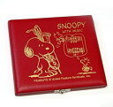 【中古】(未使用品)スヌーピー リードケース バリトンサクソフォン(5枚入)レッド