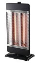 【中古】(非常に良い)TEKNOS テクノス カーボンヒーター CHM-4531 ブラック(3)