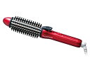 【中古】コイズミ ボリュームアップアイロン ミニ 25mm 海外対応 レッド KHR-6000/R